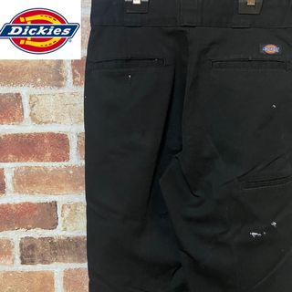 ディッキーズ(Dickies)のM40 Dickies ワークパンツ 古着 ブラックパンツ スラックス(ワークパンツ/カーゴパンツ)