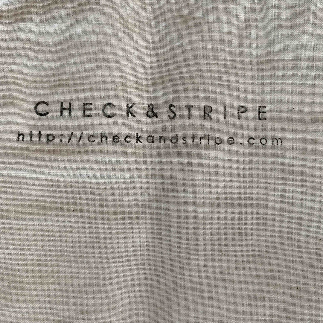 CHECK&STRIPE(チェックアンドストライプ)のチェックアンドストライプ  トート レディースのバッグ(トートバッグ)の商品写真