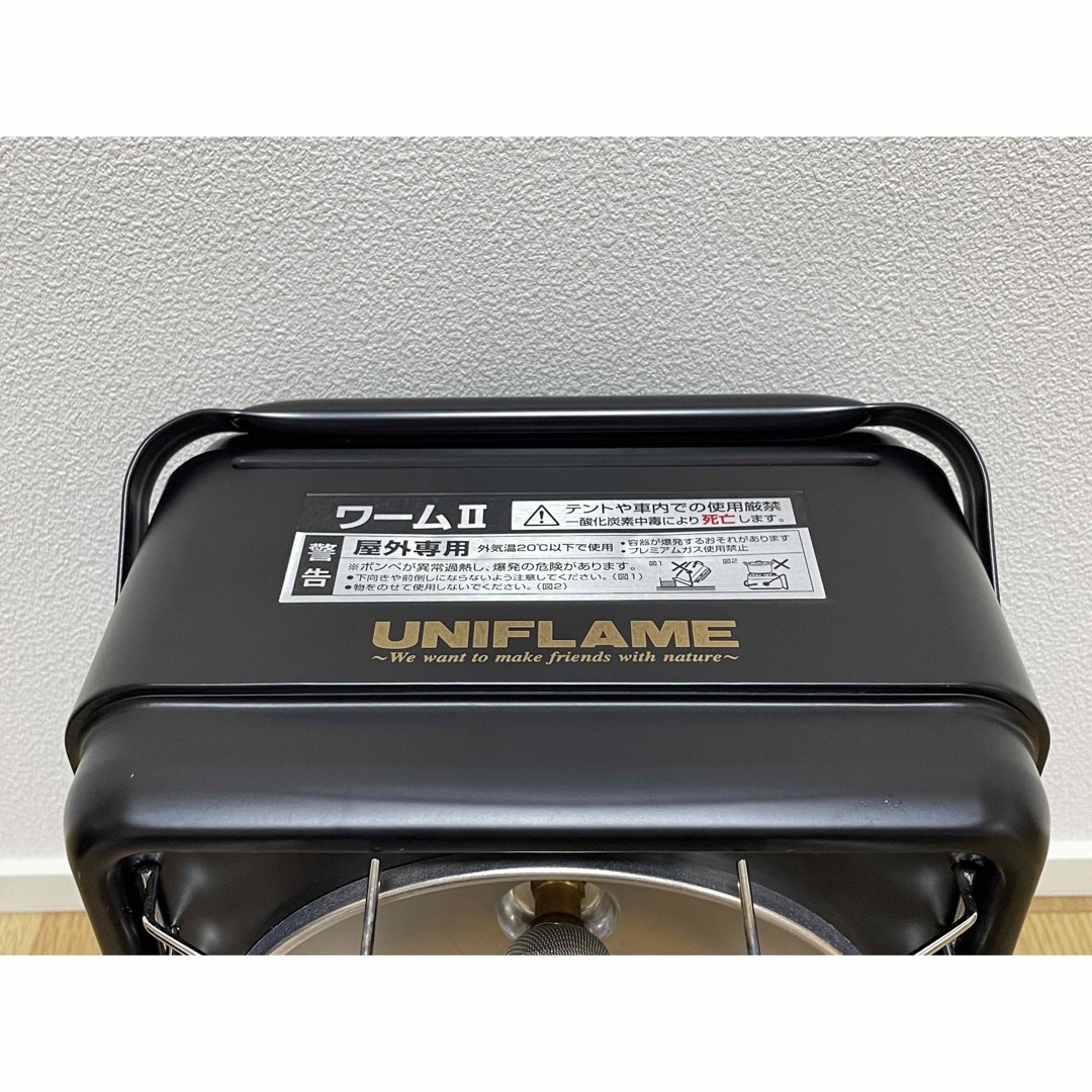 UNIFLAME - 【美品】ユニフレームワーム2 ブラック ワーム2ケース