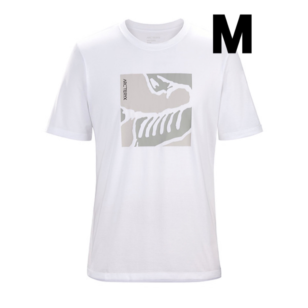 ARC'TERYX(アークテリクス)のARC'TERYX Skeletile SS T-Shirt Men's  白M メンズのトップス(Tシャツ/カットソー(半袖/袖なし))の商品写真