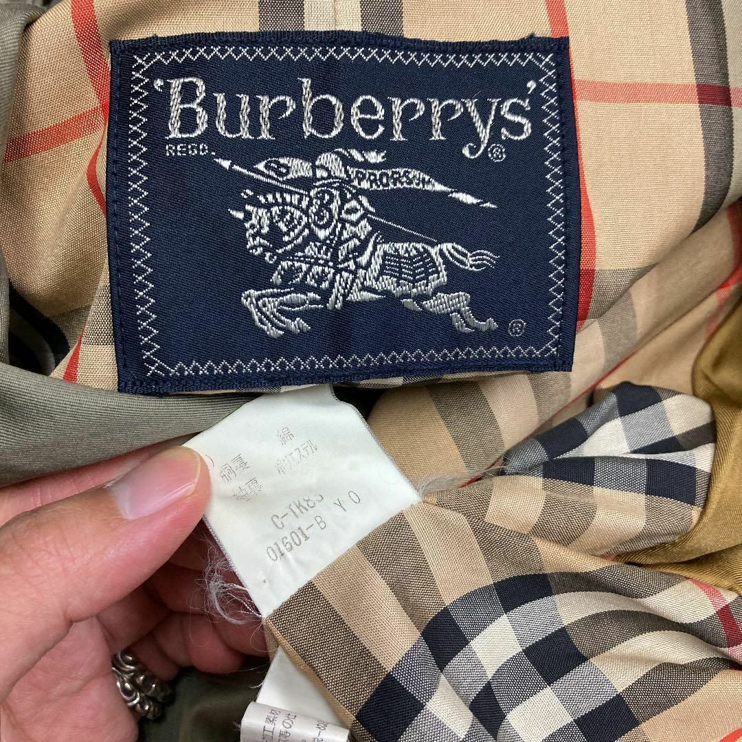 BURBERRY   バーバリーズ トレンチコート 古着 's 紺タグ ノバ