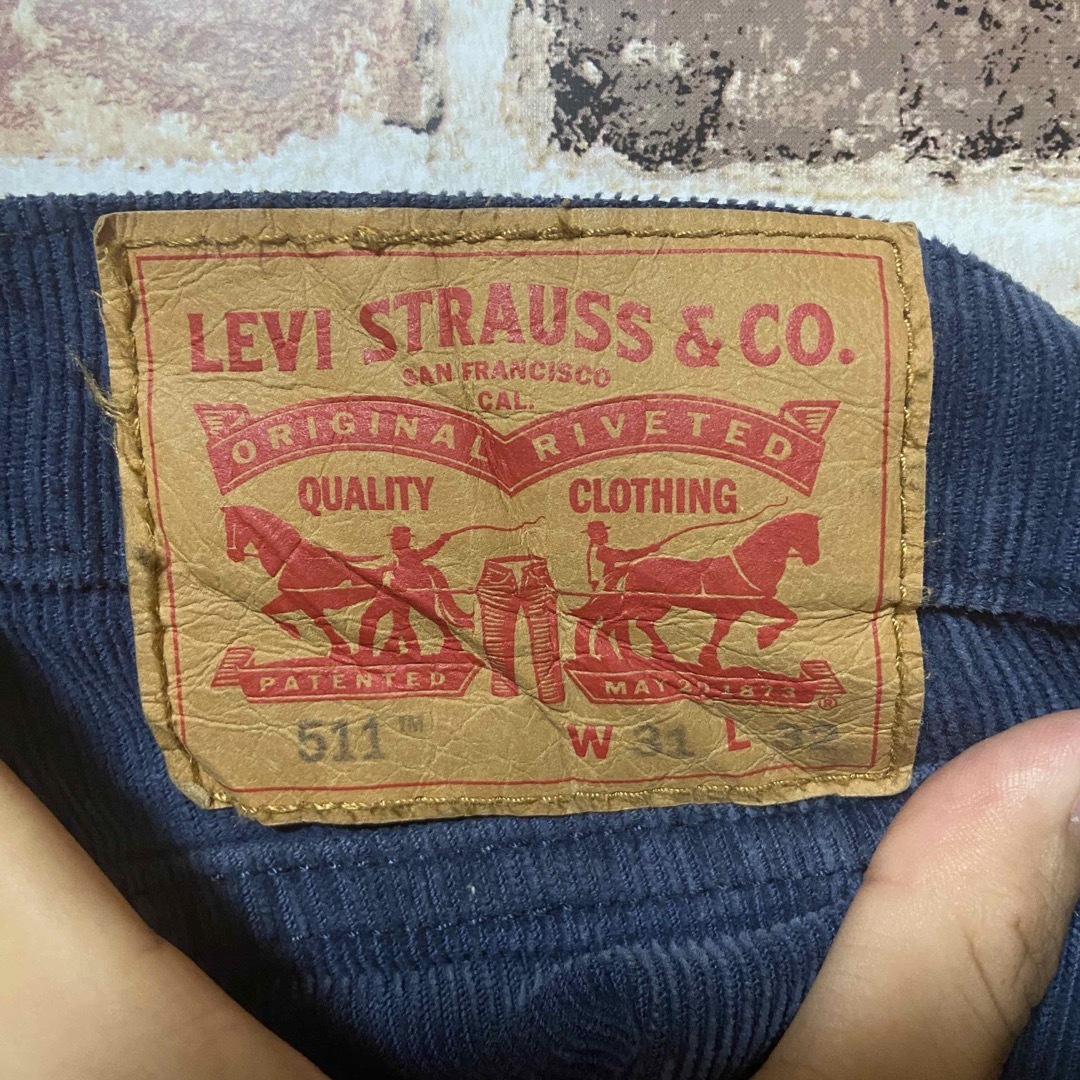 Levi's(リーバイス)の【レアカラー】M46 LEVI’S リーバイス511 コーデュロイパンツ 古着 メンズのパンツ(その他)の商品写真