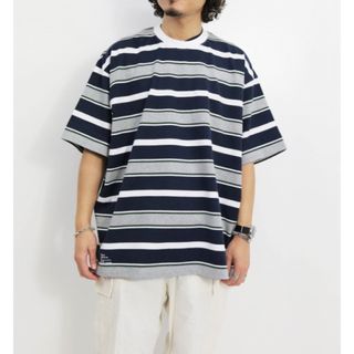 ワンエルディーケーセレクト(1LDK SELECT)の本日終了！FreshService MULTI BORDER S/S TEE(Tシャツ/カットソー(半袖/袖なし))