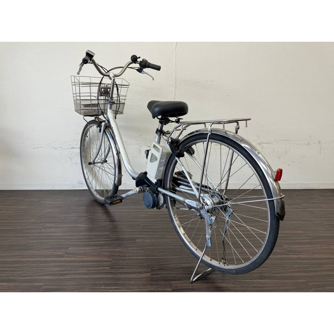 横浜 現車確認可能 電動自転車 パナソニック ビビTX 26インチ シルバー