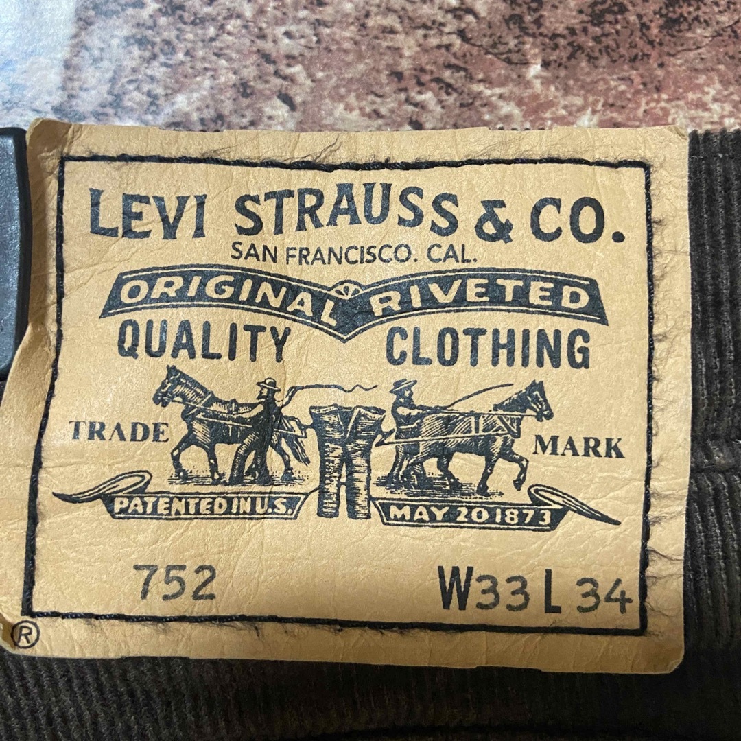 Levi's(リーバイス)の【希少カラー】M50 LEVI’S572 コーデュロイパンツ W33 L34 メンズのパンツ(その他)の商品写真