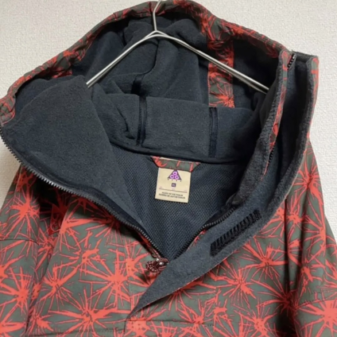 【中古美品・希少】NIKE ACG 総柄アノラック マウンテンパーカー XL