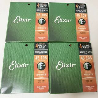 Elixir エリクサー ベース弦 45/105 弦　4個セット