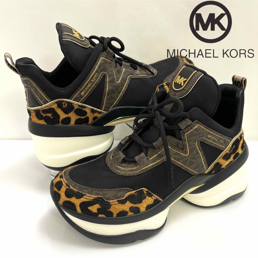MICHAEL KORS OLYMPIA TRINER 厚底 靴　25cm | フリマアプリ ラクマ
