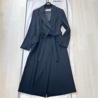 マックスマーラ(Max Mara)の新品同様✨最高級白タグ マックスマーラ マニュエラ ロングコート ピュアウール(ロングコート)