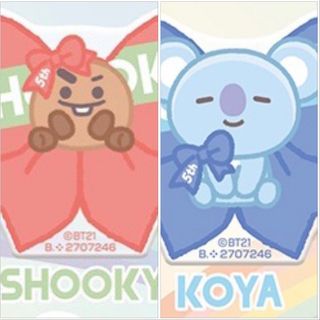 BT21 5th anniversary   SHOOKY  KOYA(キャラクターグッズ)