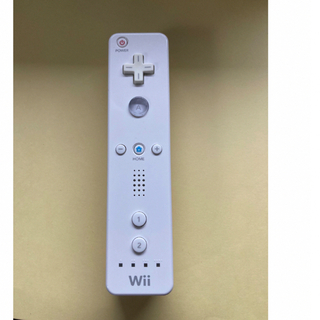 ウィーユー(Wii U)のWii リモコン　白(家庭用ゲーム機本体)