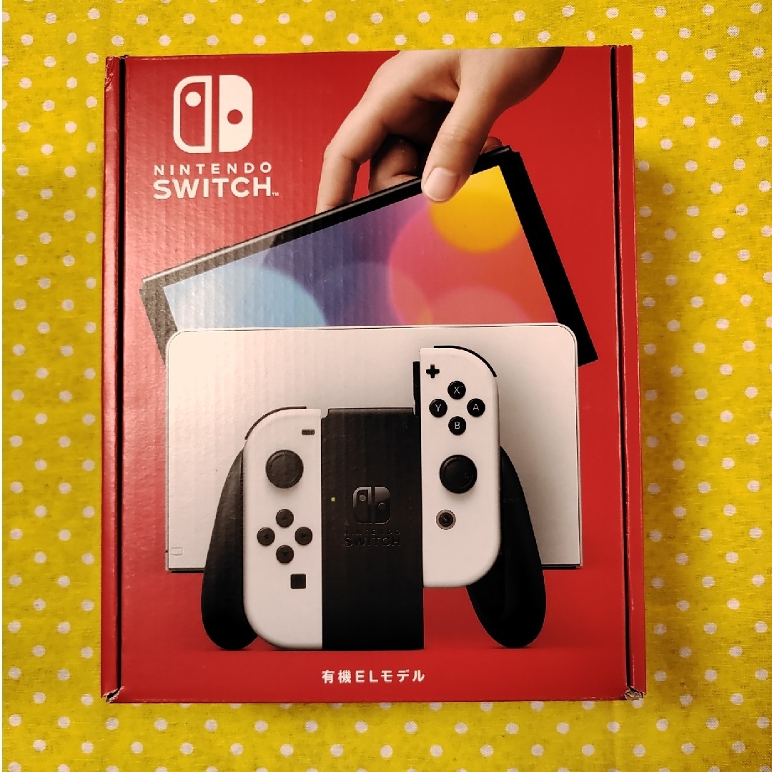 エンタメ/ホビー【訳あり】新品未開封　switch有機ELホワイト