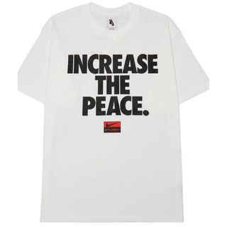 ステューシー(STUSSY)のNike Stussy Increase The Peace Tee White(Tシャツ/カットソー(半袖/袖なし))