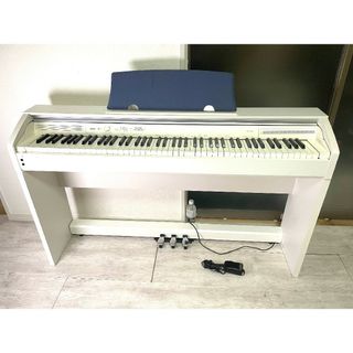 CASIO PX-750WE Privia 電子ピアノウッド調ボディ 東京池袋の通販|ラクマ