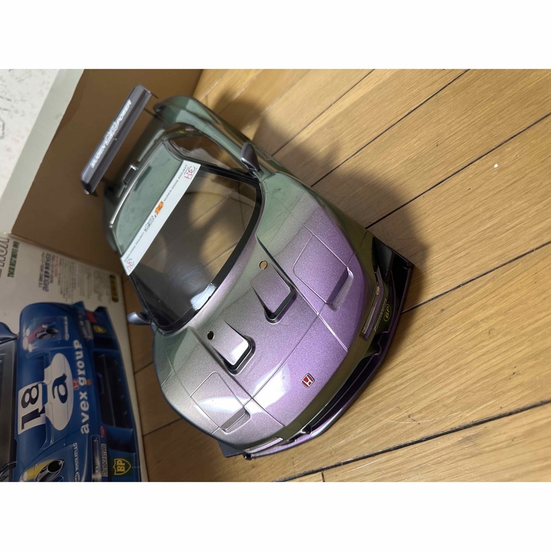 絶版 タミヤ RC 1/10 avex 童夢 NSX ボディー