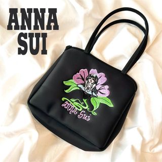 アナスイ(ANNA SUI)の【日本未発売 】アナスイ ミニバッグ ポーチ 親指姫 刺繍 ハンドル付きポーチ(ポーチ)