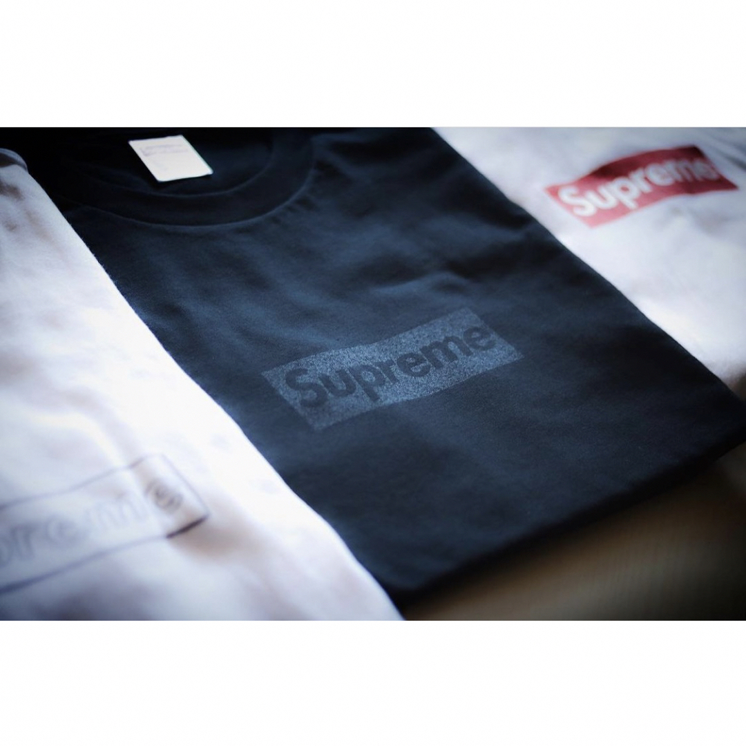 Supreme(シュプリーム)のシュプリーム　ボックスロゴ　tシャツ  黒　EXITりんたろー着用 メンズのトップス(Tシャツ/カットソー(半袖/袖なし))の商品写真