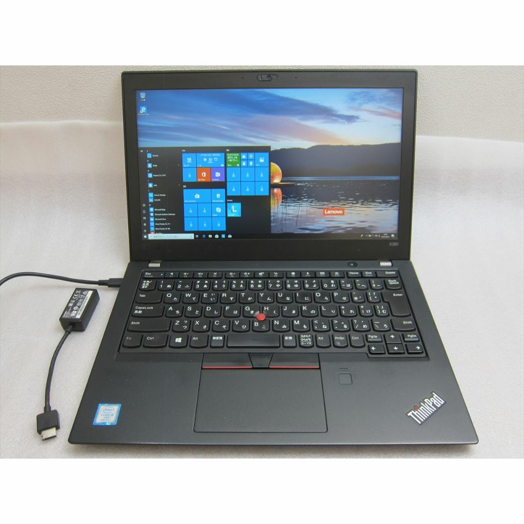 レノボ　Core i5-8350U/8G/SSD256G/12.5型フルHD液晶約256GB光学ドライブ