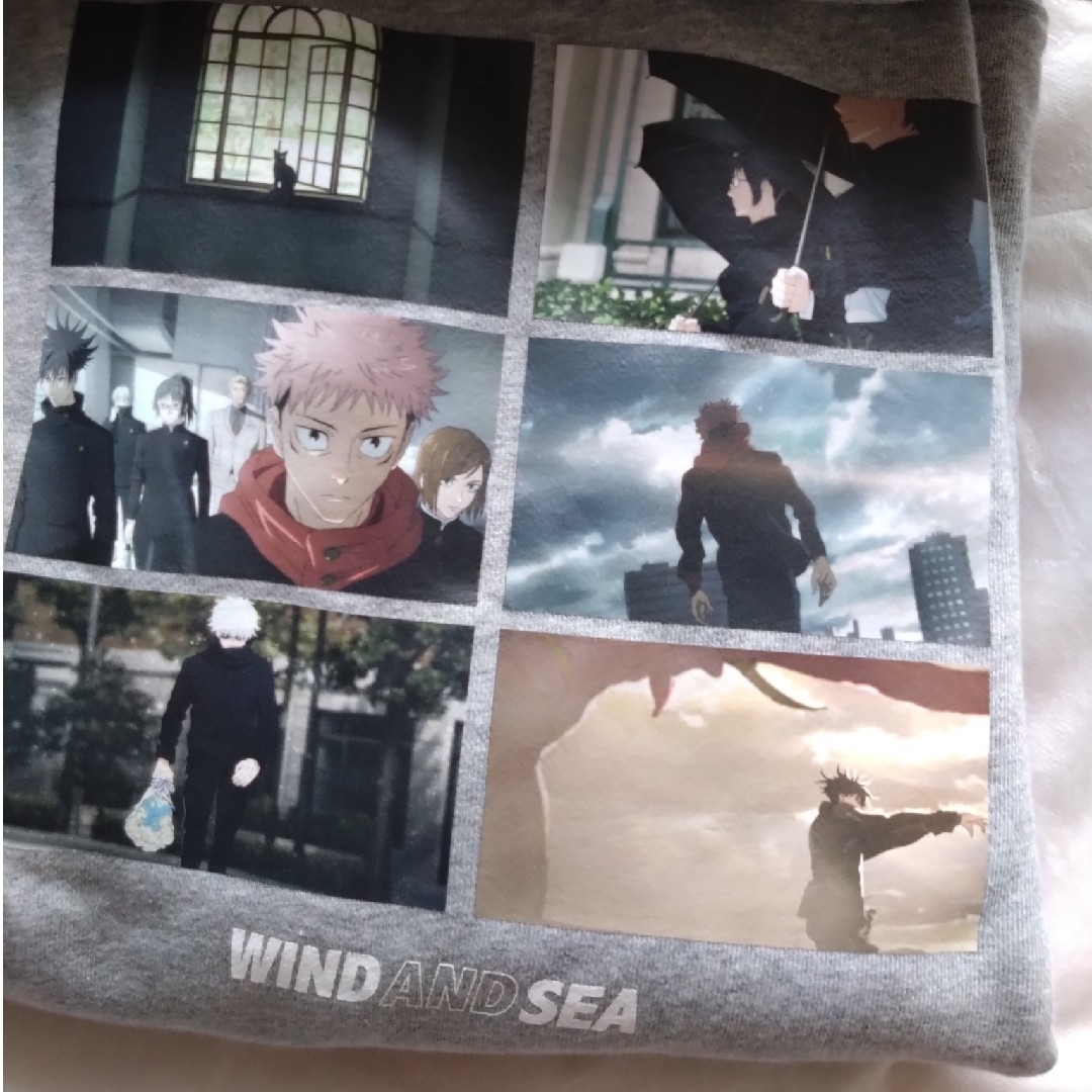 WIND AND SEA×呪術廻戦 ウィンダンシー パーカー