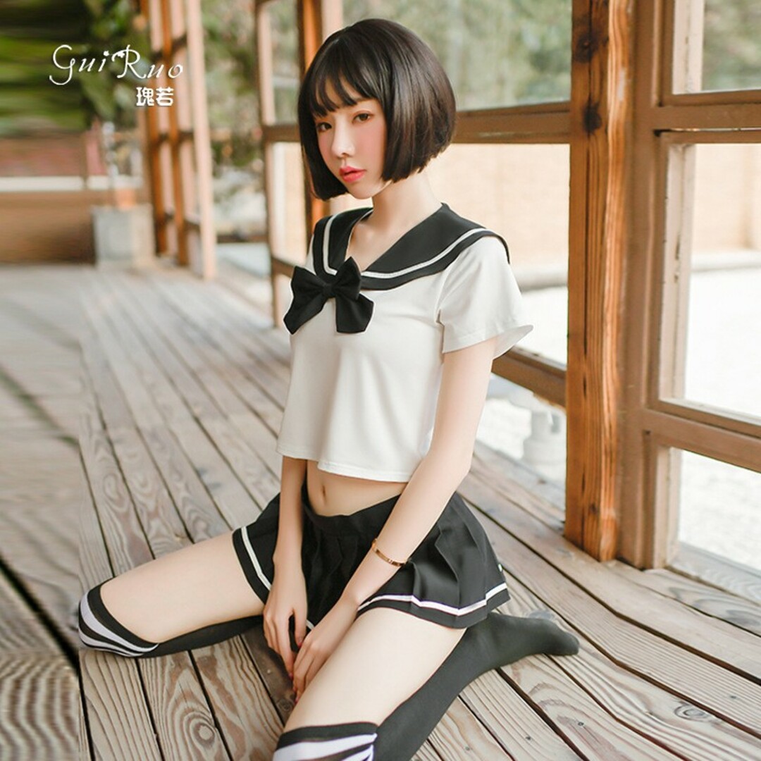 新品未使用 制服 セクシーコスプレ 学生 コスプレ衣装 ブルマ ショート丈 過激