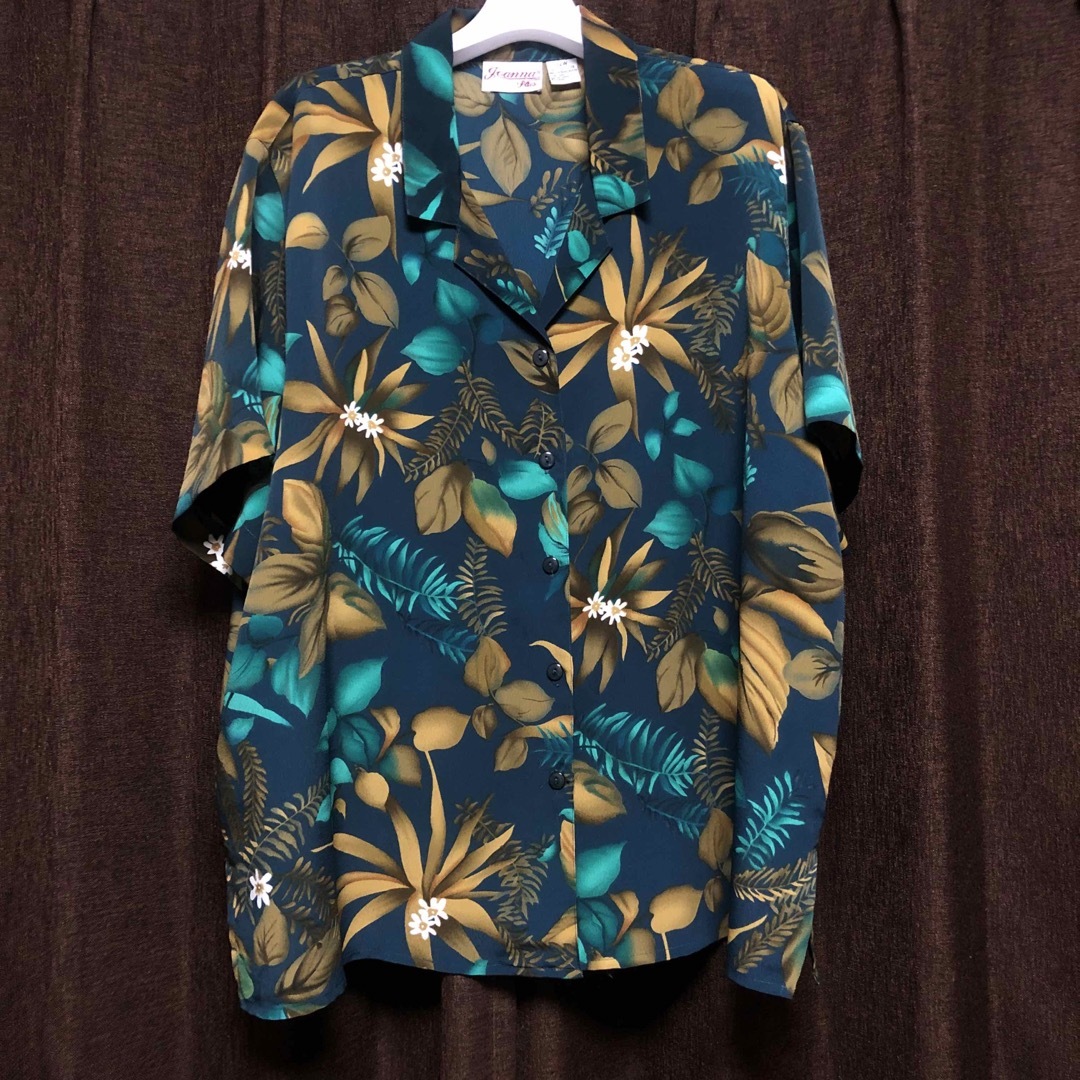 Flower pattern Aloha shirt メンズのトップス(シャツ)の商品写真