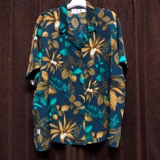 Flower pattern Aloha shirt(シャツ)