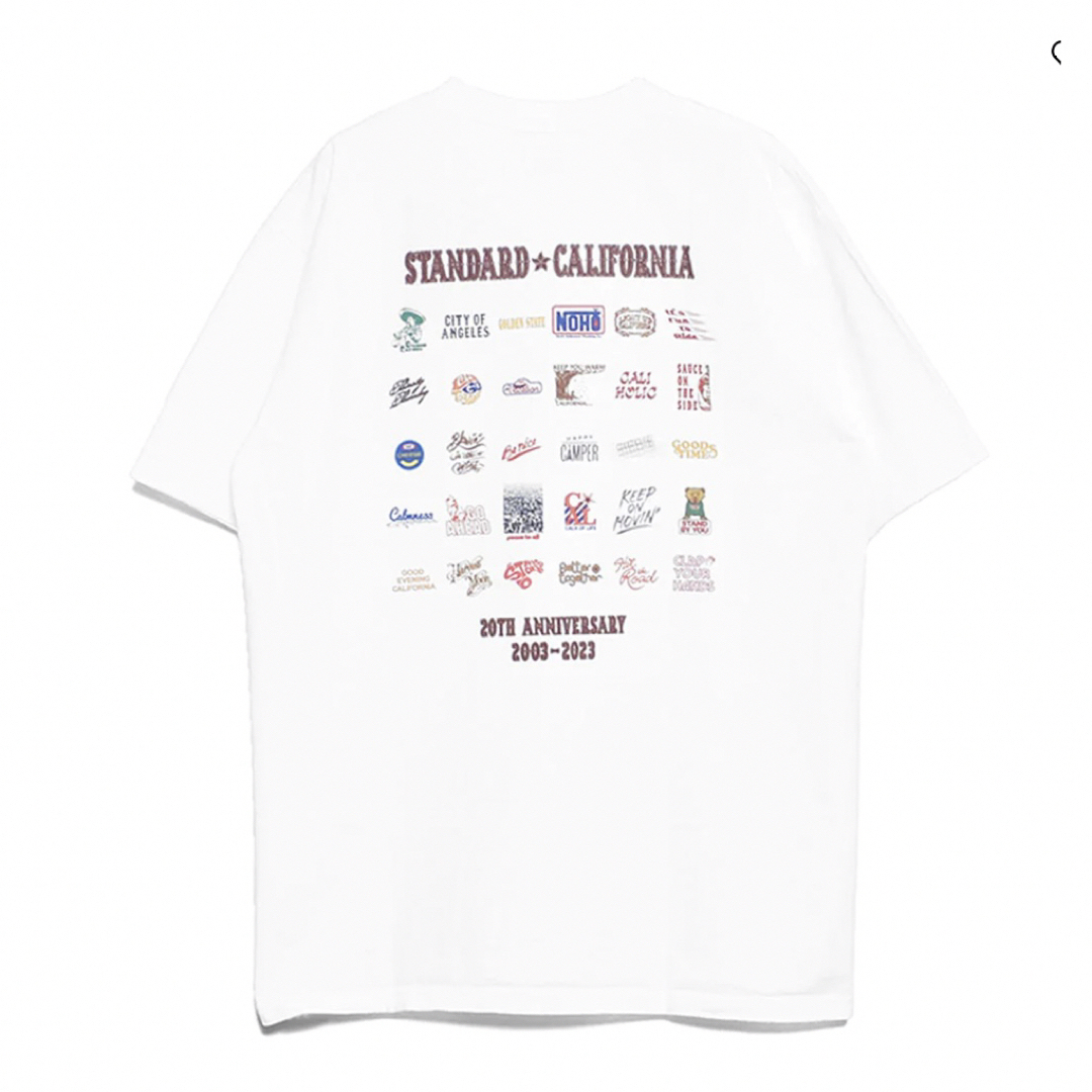 SD 20th Anniversary Logo T スタンダードカリフォルニア 2