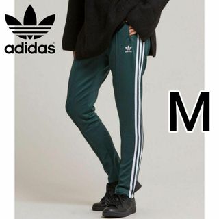 オリジナルス(Originals（adidas）)のアディダス グリーン スーパースター ジャージ トラックパンツ レディース M(その他)