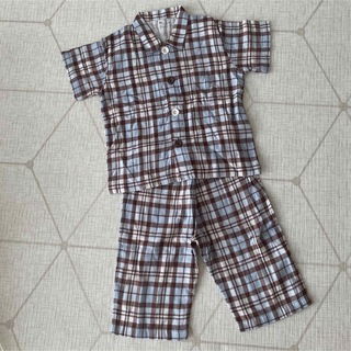 ムジルシリョウヒン(MUJI (無印良品))の無印良品　オーガニックコットン　パジャマ100cm(パジャマ)