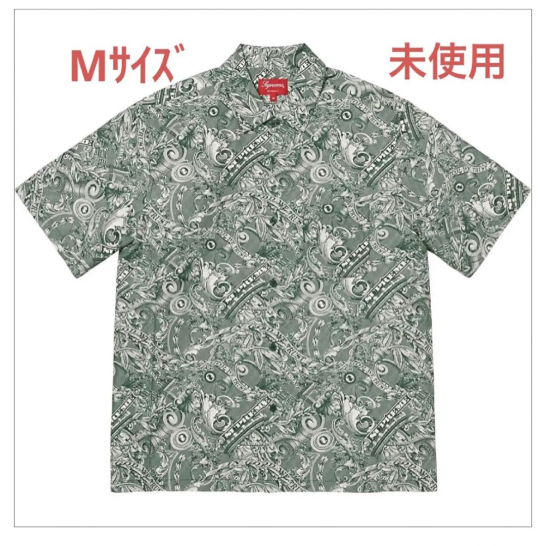 dollar S/S shirt green Mサイズ supreme