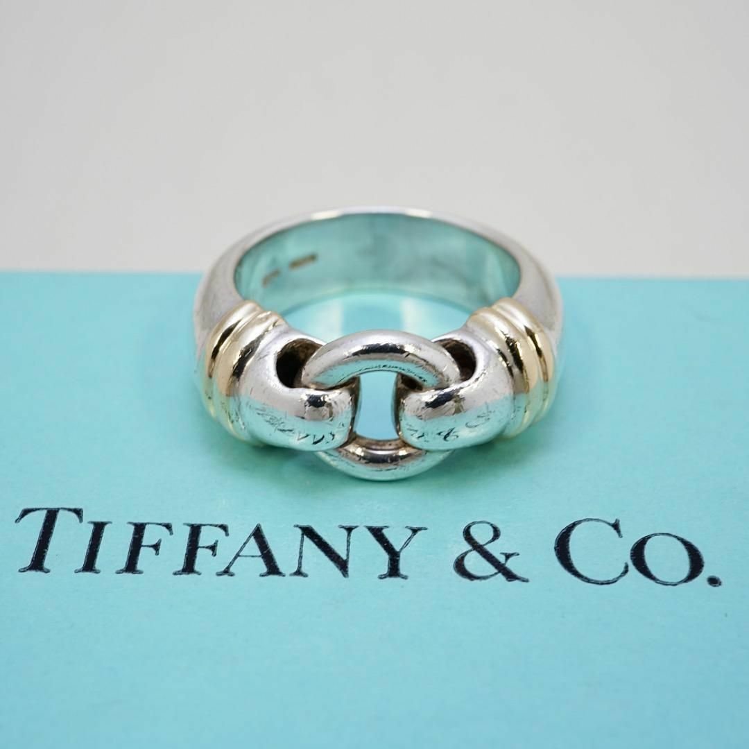 TIFFANY&Co. ヴィンテージ サークル コンビ リング 12号