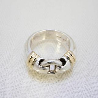 Tiffany & Co. - TIFFANY&Co. ヴィンテージ サークル コンビ リング 12