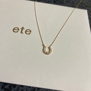 ete   ete ホースシューネックレスの通販 by ちゃび店｜エテならラクマ