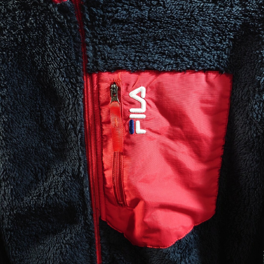 FILA(フィラ)の新品未使用タグ付FILA　フィラ　防風フリーススタンドジャケット　Mサイズ メンズのジャケット/アウター(その他)の商品写真