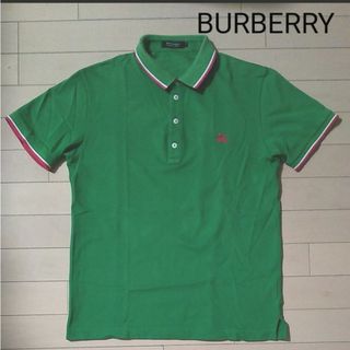 バーバリーブラックレーベル(BURBERRY BLACK LABEL)のBURBERRY バーバリー ポロシャツ  半袖   M(ポロシャツ)