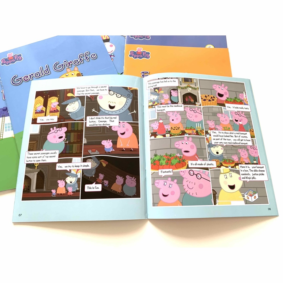 peppa pig ペッパピッグ漫画版シリーズ5 全冊音源付 動画付 新品 peppa pig ペッパピッグ漫画版シリーズ5 全冊音源付 動画付 新品