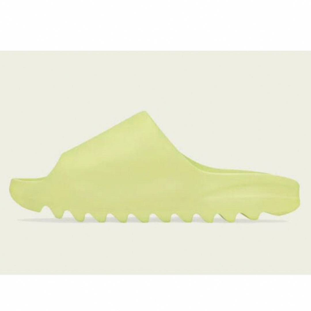 yeezy slide 28.5 glow greenイージー