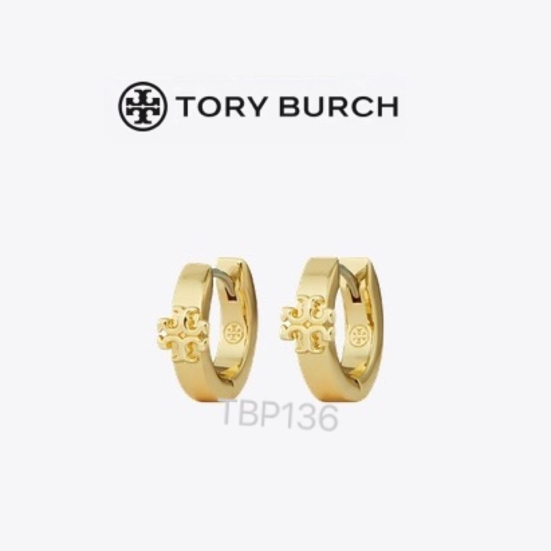 TBP136G3 Tory Burch   トリーバーチ　フープ　ピアス　新作