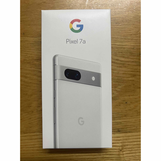 新品　Google Pixel 6a 128GB chalk 白
