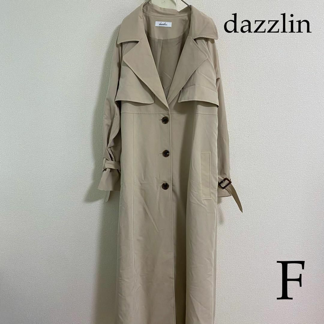 dazzlin(ダズリン)のdazzlin（ダズリン） バックプリーツトレンチコート レディースのジャケット/アウター(ロングコート)の商品写真