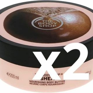 ザボディショップ(THE BODY SHOP)の【新品2個】ザ・ボディショップ シア ボディバター 200ml【原産ドイツ】(ボディクリーム)