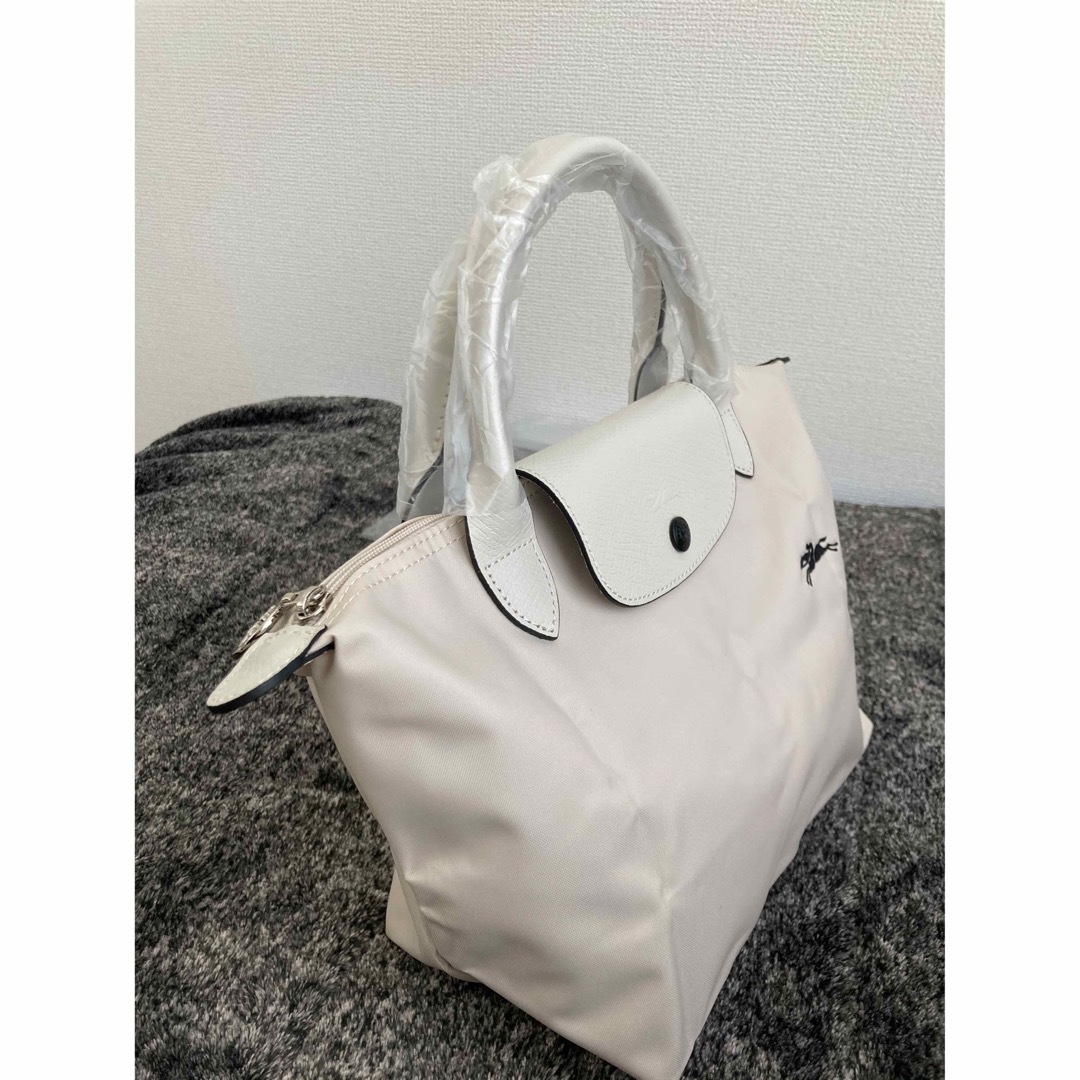 新品 ロンシャン ルプリアージュ　LONGCHAMP ハンドバッグ ホワイト白