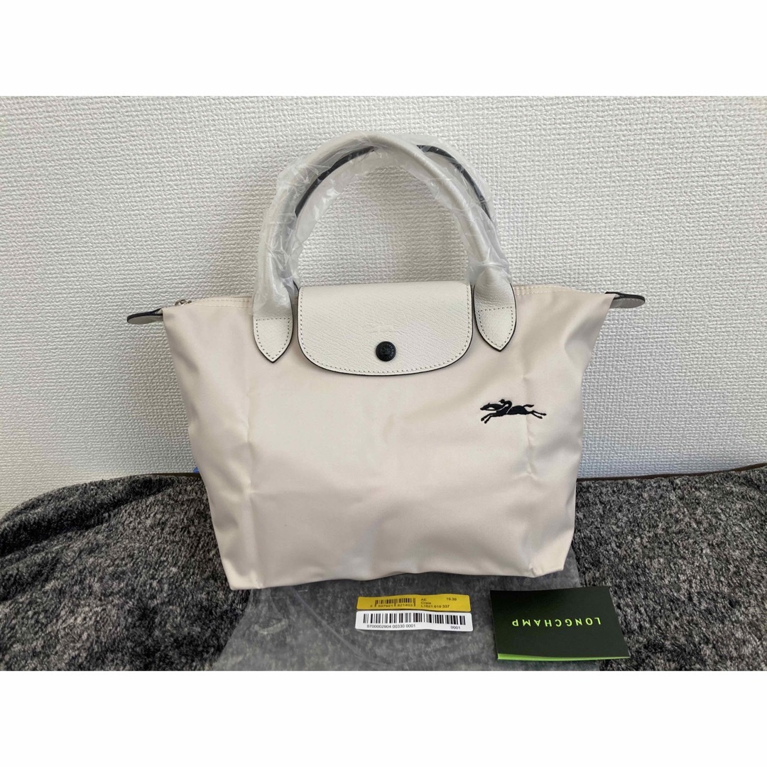 新品 ロンシャン  ルプリアージュ　LONGCHAMP ハンドバッグ ホワイト白