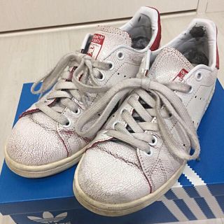 アディダス(adidas)のスタンスミス ひび割れデザイン(スニーカー)