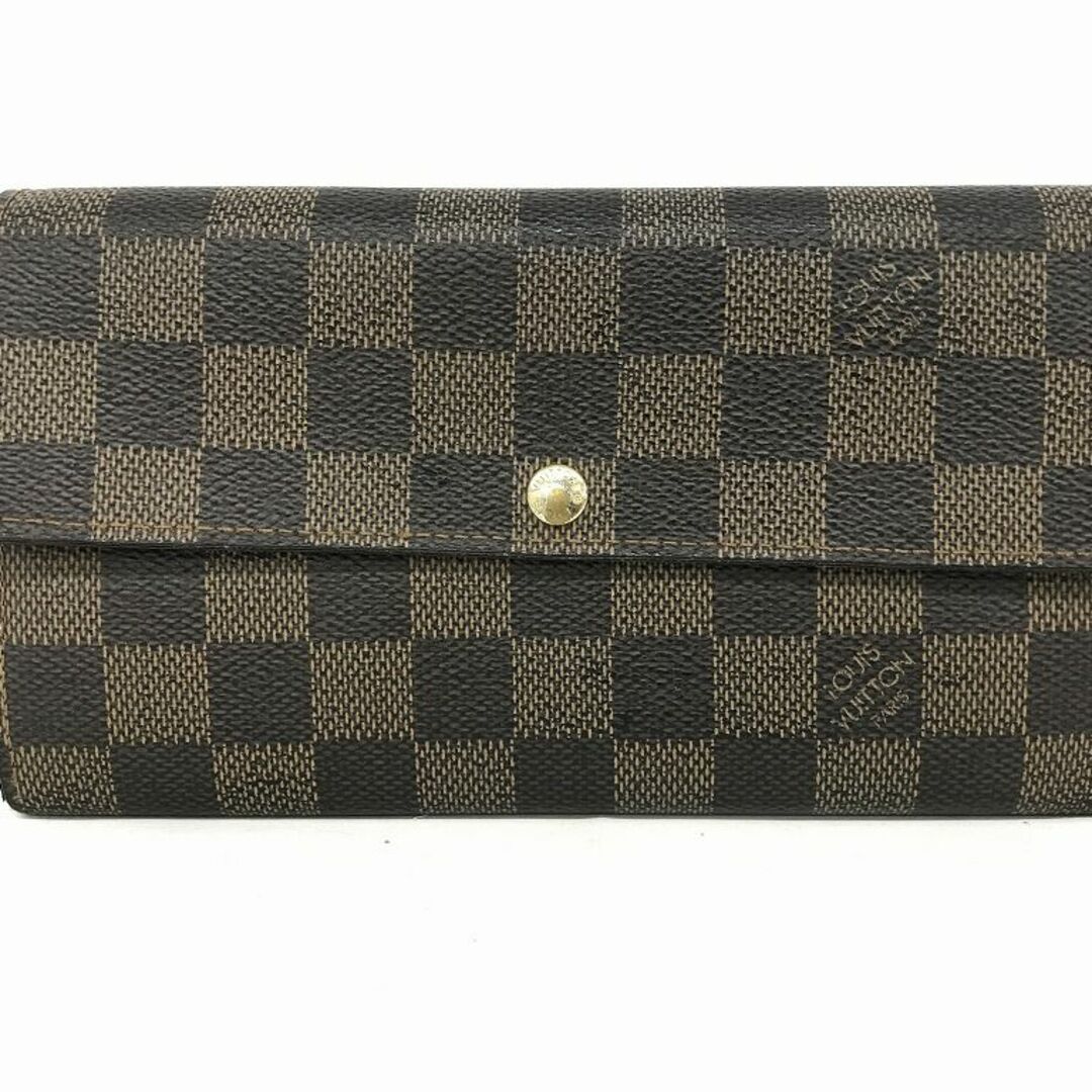 50010 LOUIS VUITTON ヴィトン 長財布 ダミエ サラ 財布