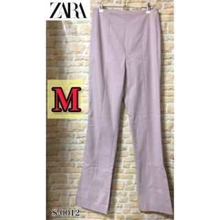 ザラ(ZARA)のZARA カジュアルパンツ Mサイズ 古着 パープル フォロー割引あり(カジュアルパンツ)