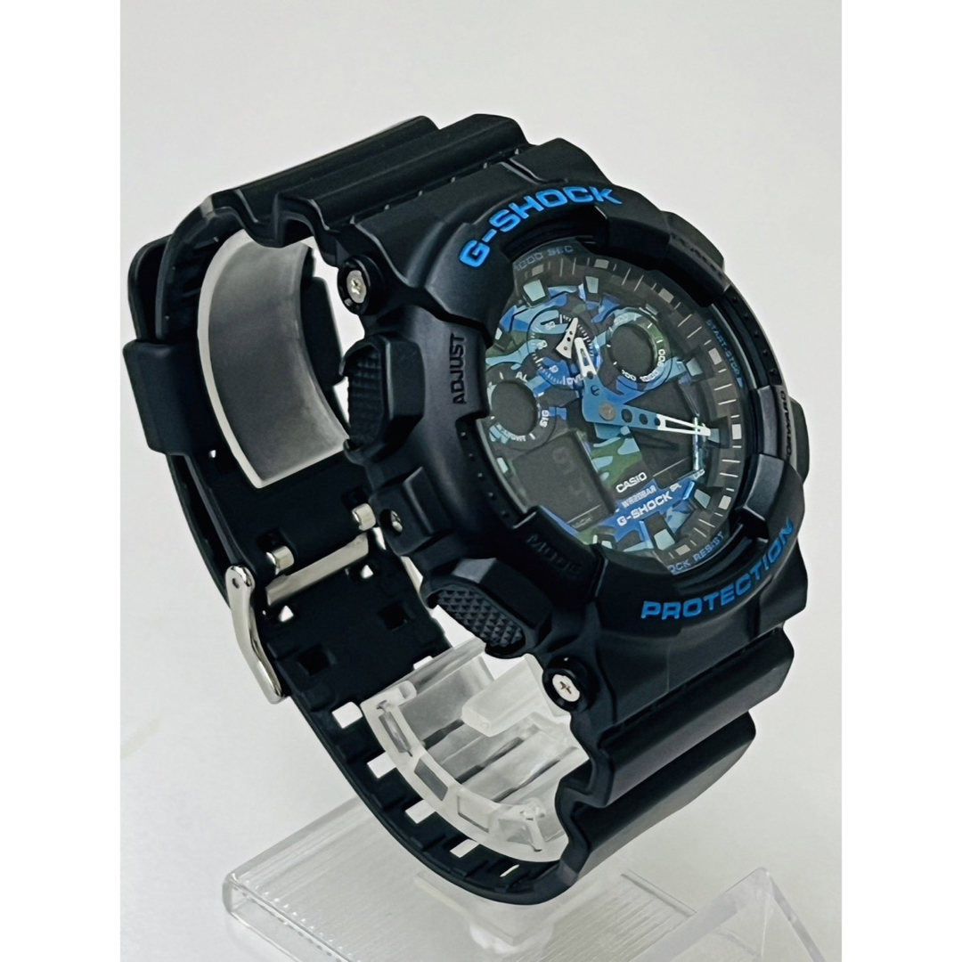 G-SHOCK(ジーショック)の電池交換済】G-SHOCK スペシャルカラー カモ柄 GA-100CB-1AJF メンズの時計(腕時計(アナログ))の商品写真