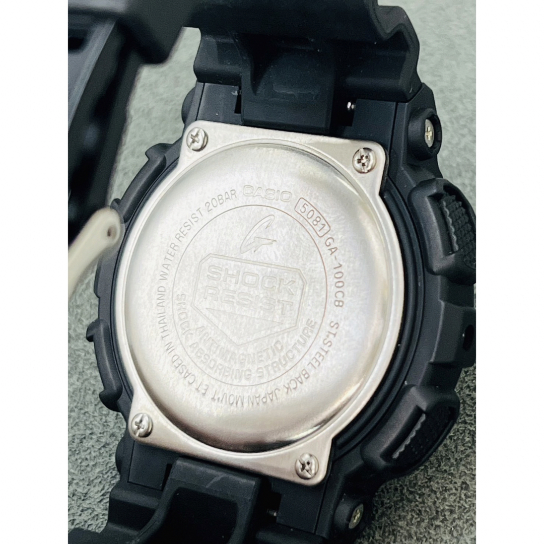 G-SHOCK(ジーショック)の電池交換済】G-SHOCK スペシャルカラー カモ柄 GA-100CB-1AJF メンズの時計(腕時計(アナログ))の商品写真