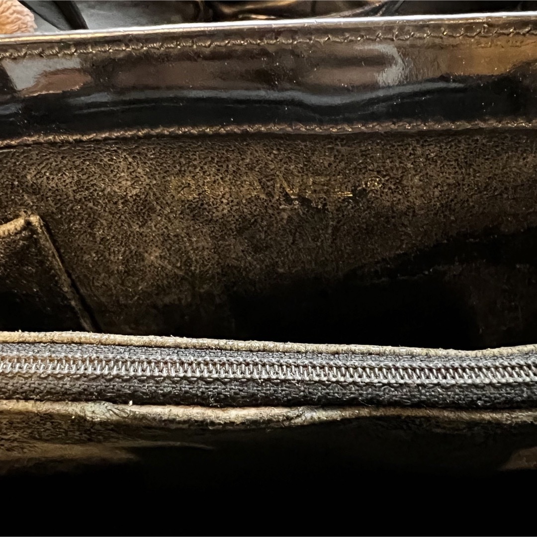 CHANEL エナメル ミニトート イタリア製
