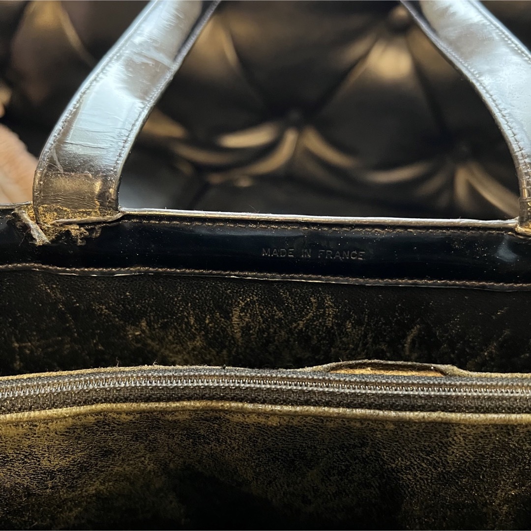 CHANEL エナメル ミニトート イタリア製